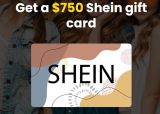 Shein $750 Gift Card