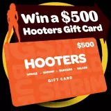 Win a $500 Hooters Gift Card
